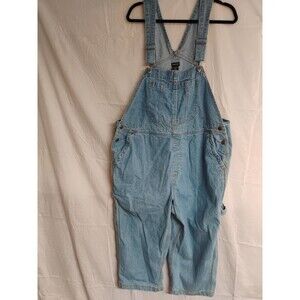 Northcrest Womens Denim Overalls  Blue Size 20W
